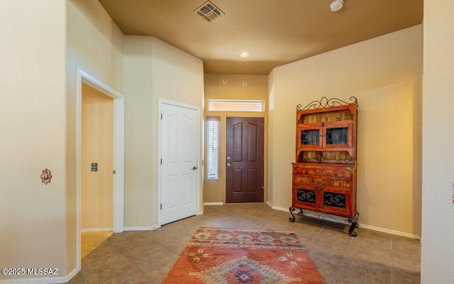 view of entrance foyer