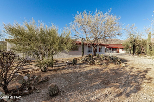 view of front of house