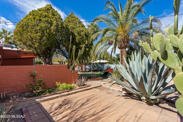 view of patio