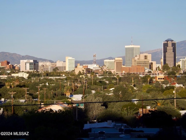 city view featuring a mountain view