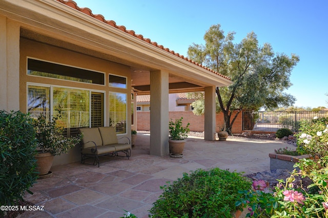 view of patio / terrace