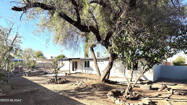 view of rear view of house