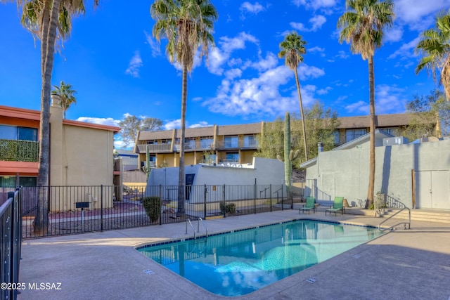 view of pool