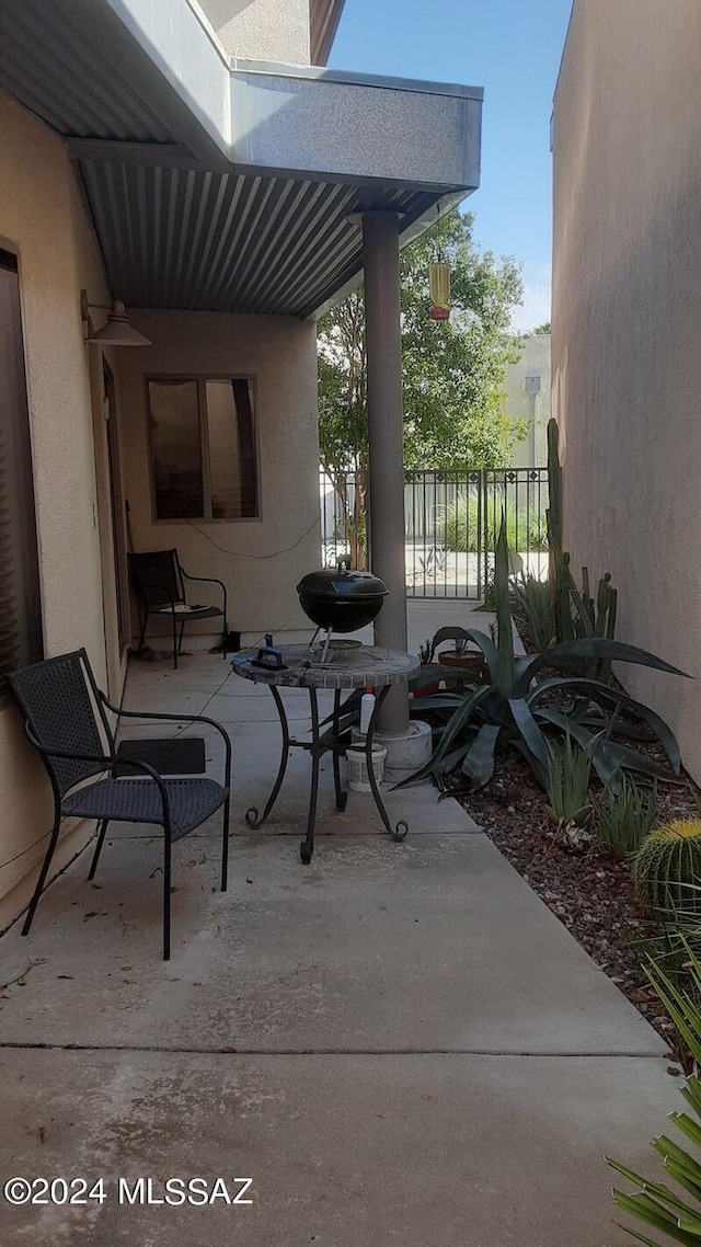 view of patio