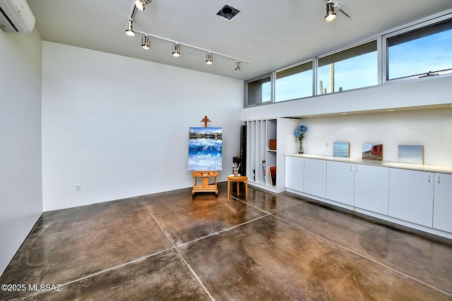 interior space featuring a wall unit AC