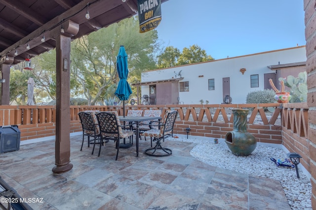 view of patio