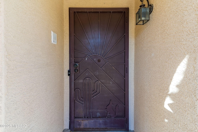 view of property entrance