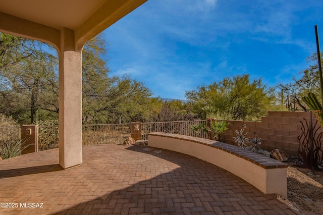 view of patio