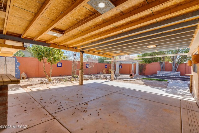 below grade area with baseboards and carpet floors