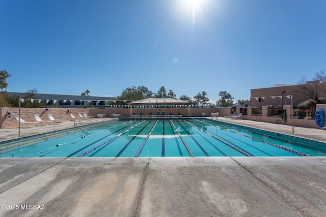 view of swimming pool