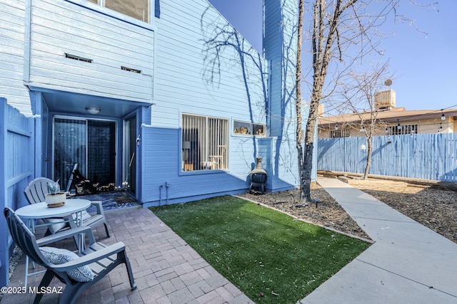 exterior space featuring a patio area