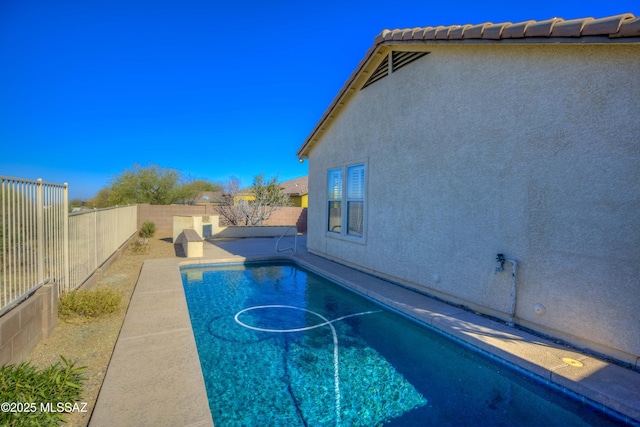 view of pool