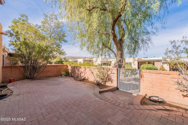 view of patio