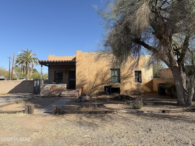 view of back of house