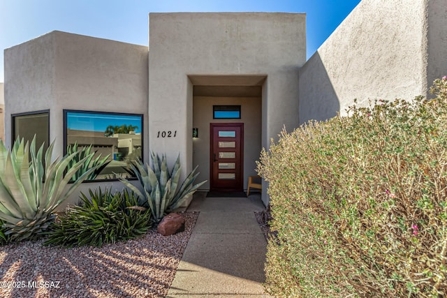 view of property entrance