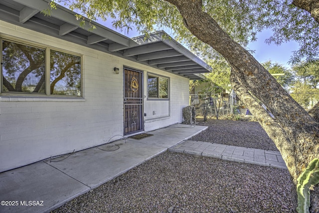 exterior space with a patio area