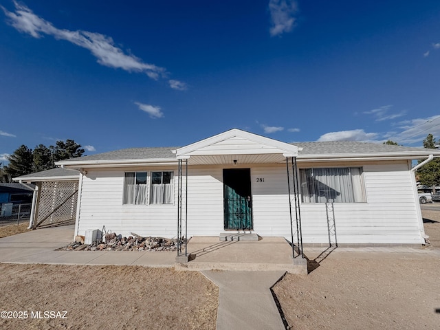 281 E Walker St, Benson, AZ 85602 - single story home with a carport