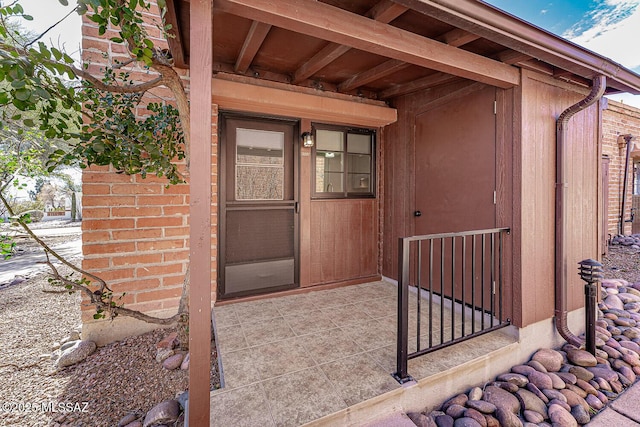 view of property entrance