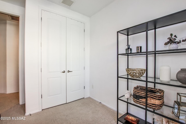 interior space with a closet