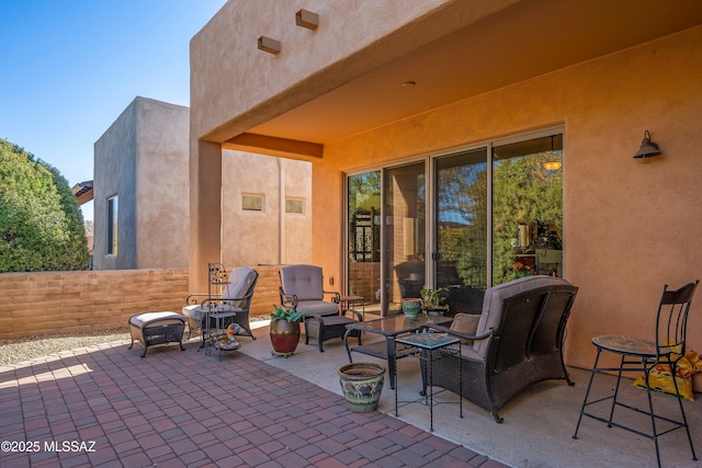 view of patio