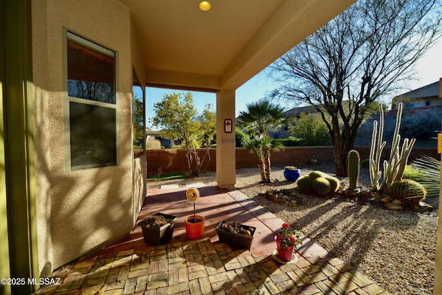 view of patio