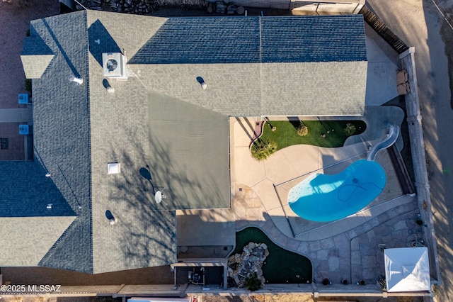 3873 W Allred St, Thatcher, AZ 85552 - view from above of property
