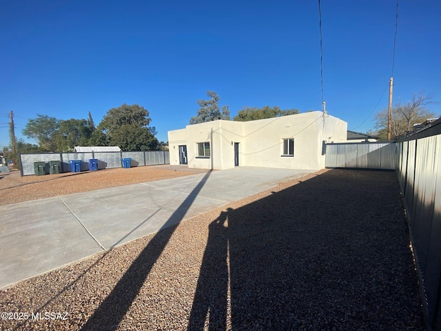 exterior space featuring a patio