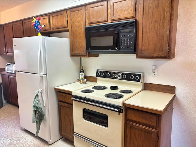 kitchen with white appliances