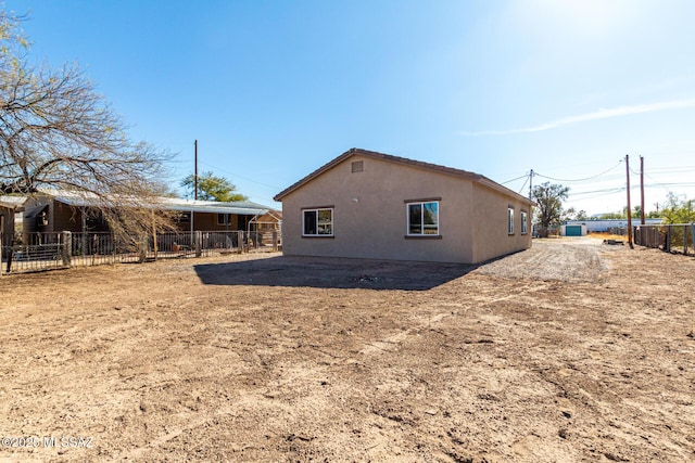 view of side of home