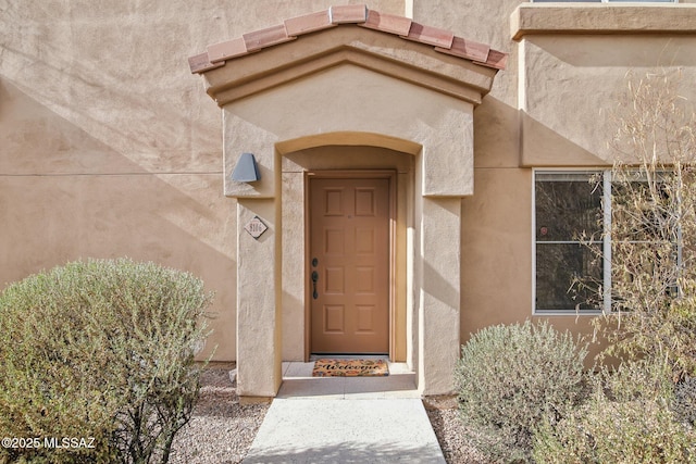 view of property entrance