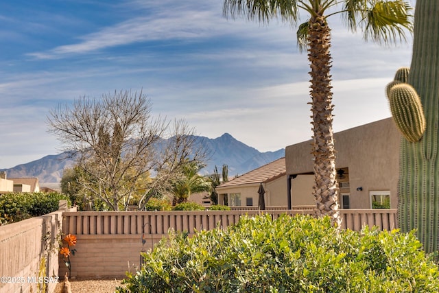 property view of mountains