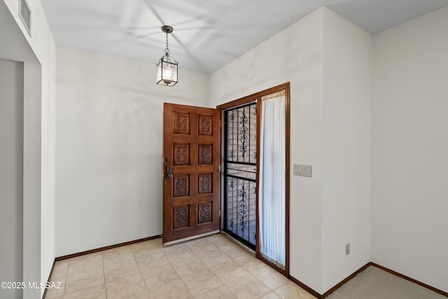 view of entrance foyer