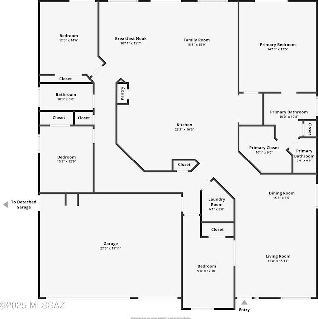 3534 E Sweet Grass Trl, Sahuarita, AZ 85629 - floor plan / room layout