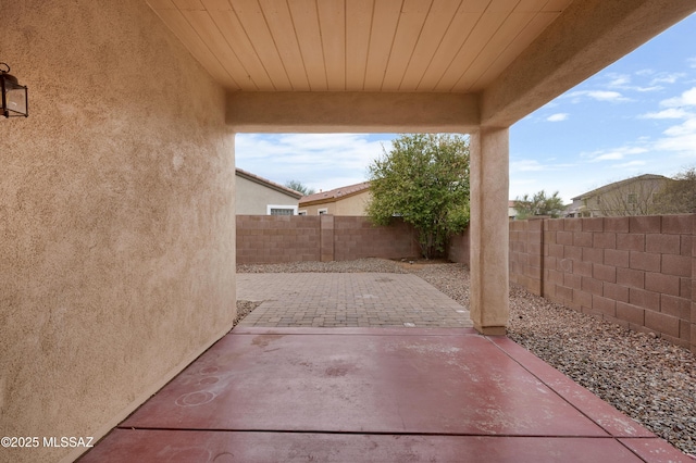 view of patio / terrace