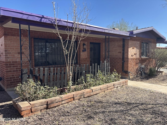 view of ranch-style house