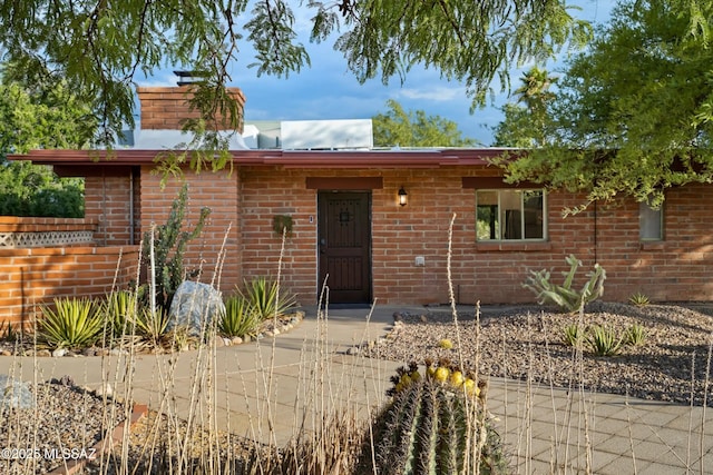 view of ranch-style house