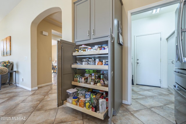 view of pantry