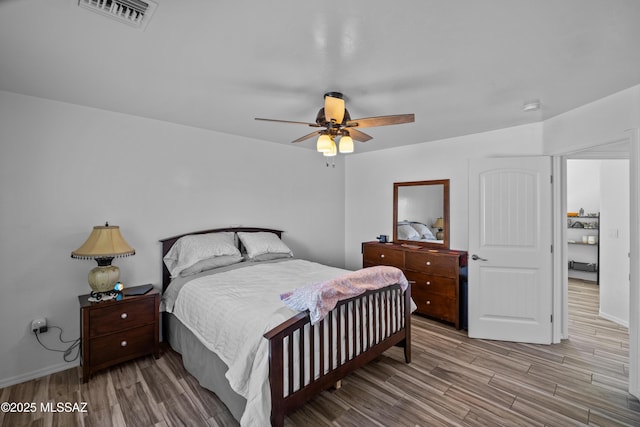 dining room featuring ceiling fan and lofted ceiling