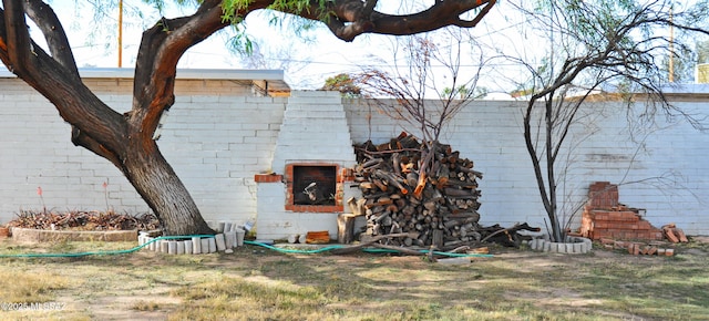 view of property exterior featuring a lawn