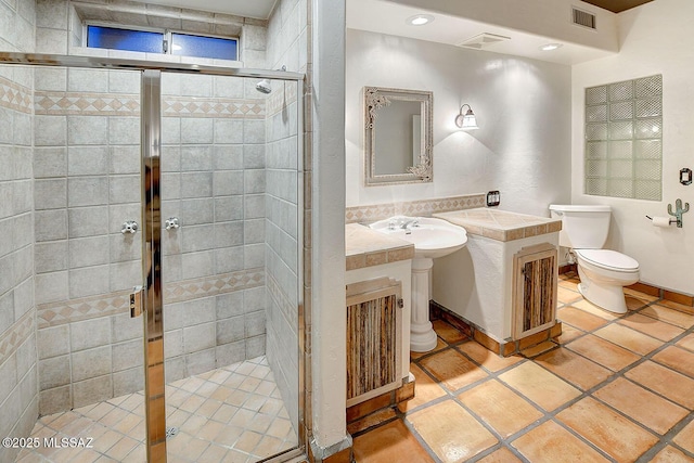972 N Rancho Del Jefe Loop, Tucson, AZ 85748 - full bathroom with a stall shower and tile patterned flooring