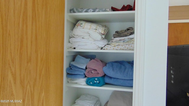 view of closet