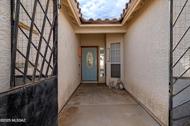 view of property entrance