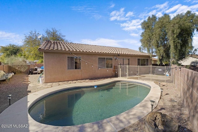 view of pool