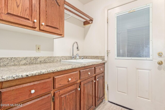 tiled bedroom with ceiling fan and vaulted ceiling