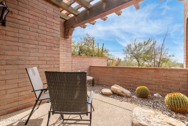 view of patio / terrace