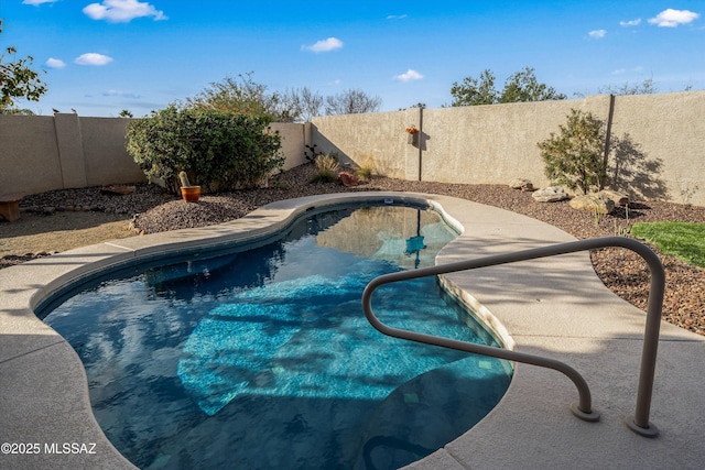 view of pool