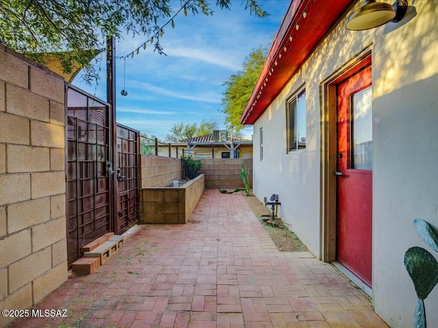 view of patio