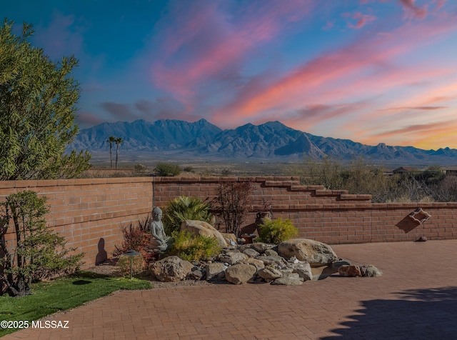 property view of mountains