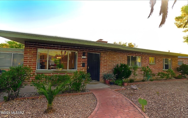 view of front of house