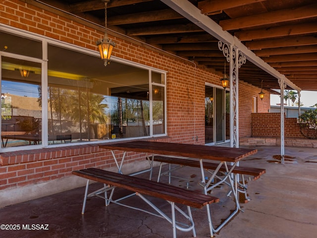 view of patio / terrace